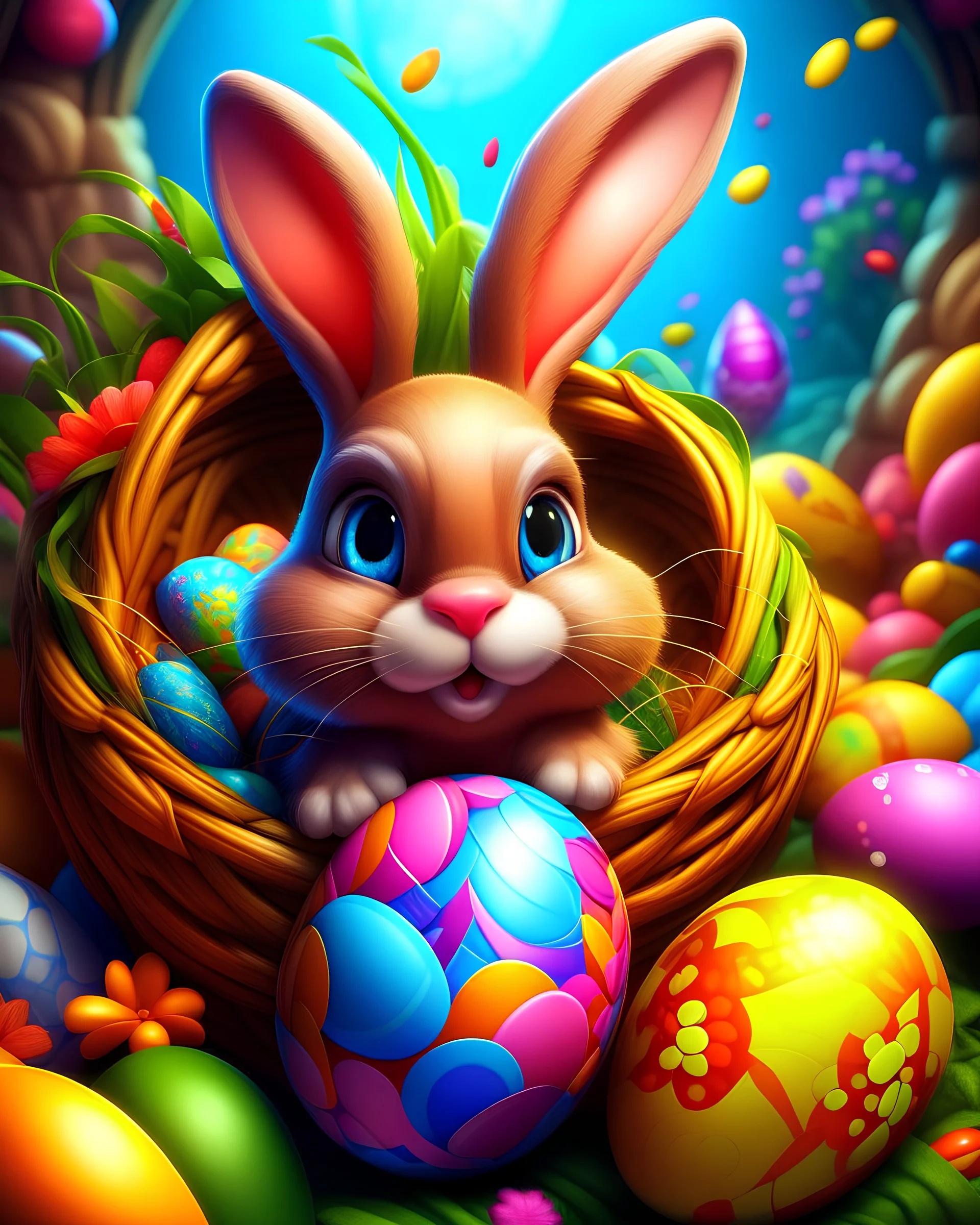 ArtStation - Cute Easter Bunny