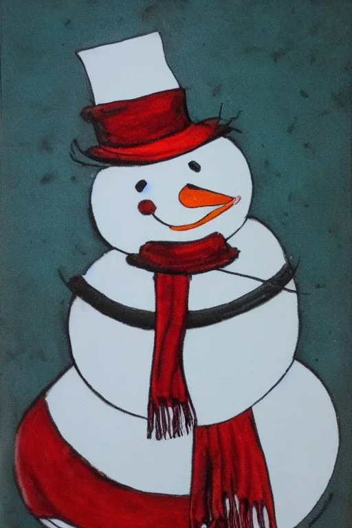 portrait, lady, full body shot, medium shot, style of frosty the snowman