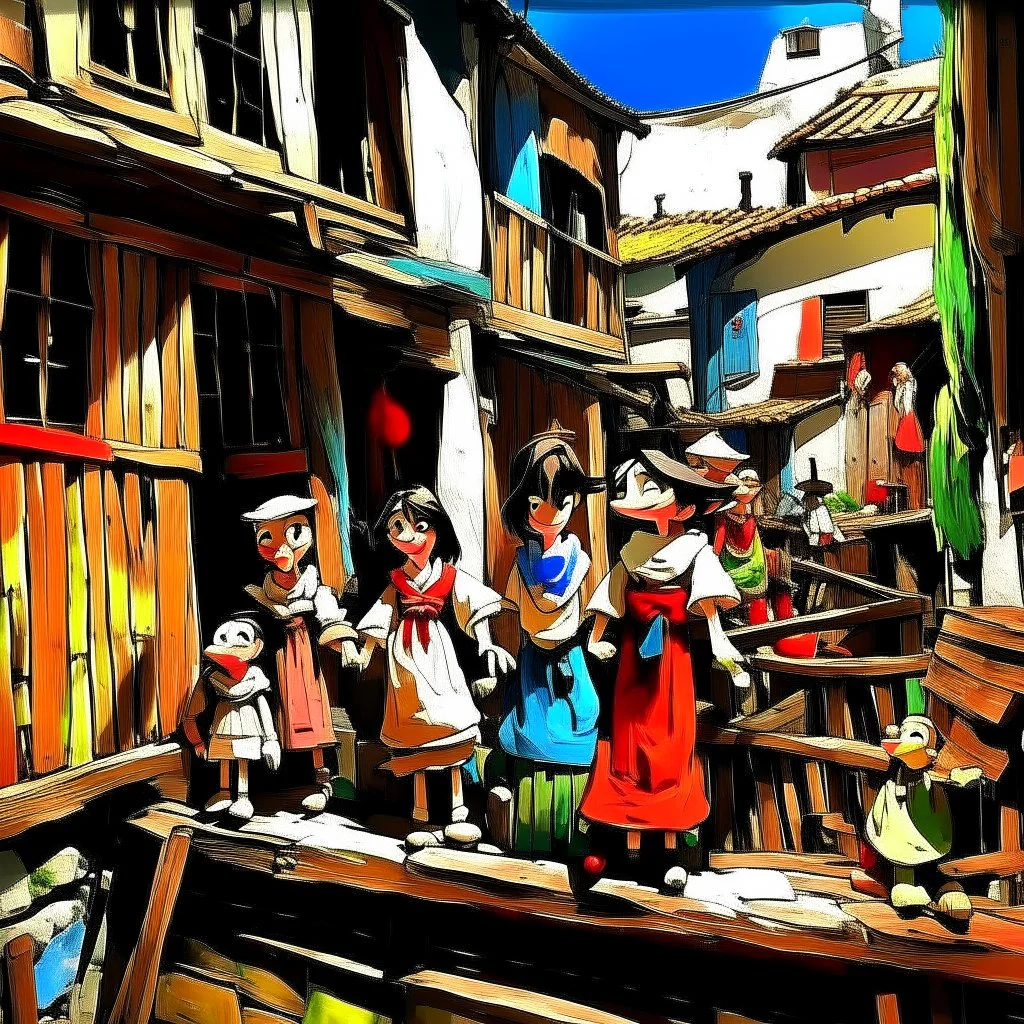 Old. Puppets. Colony.