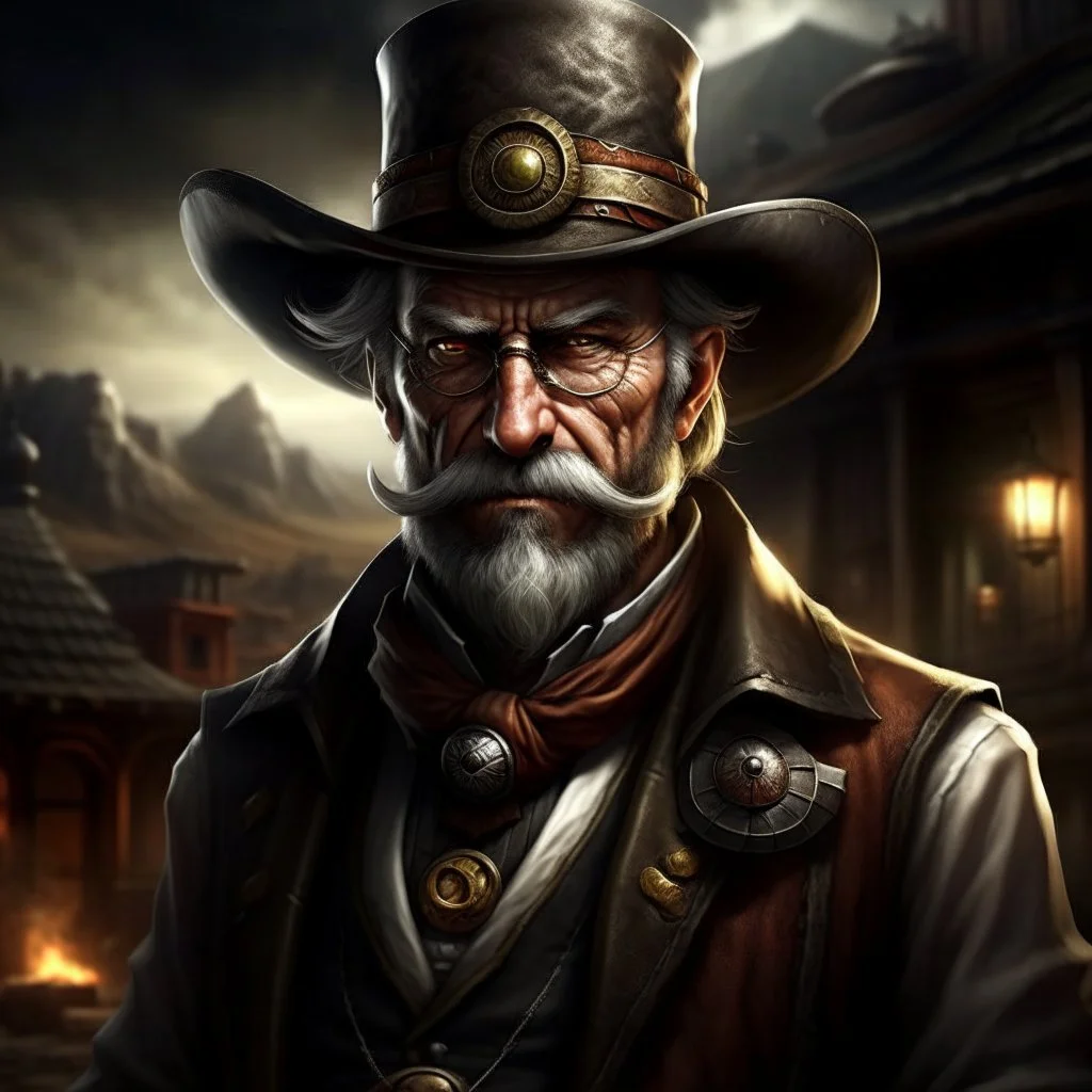 wild west doctorgrimdark realistic