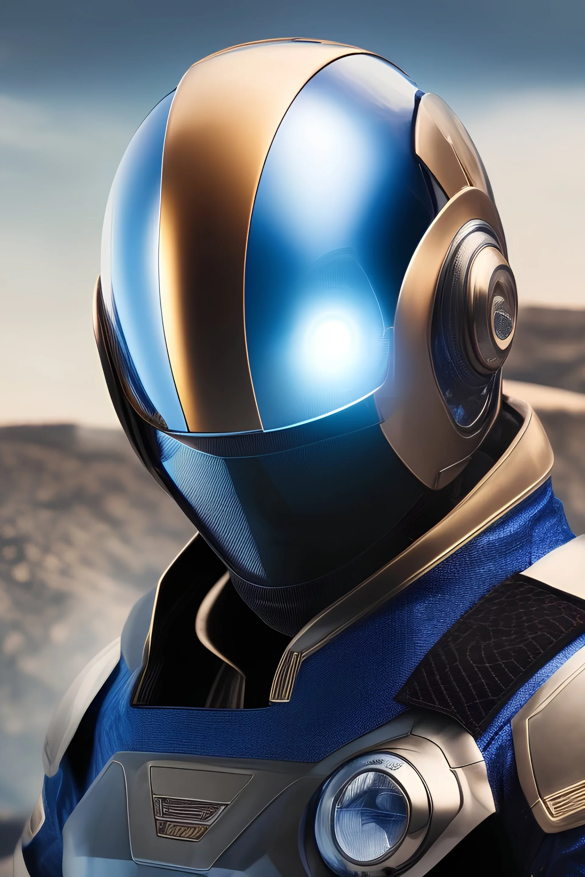 Portrait of mutant, handsome cosmic man, blond hair in the wind, blue eyes, scifi suit, perfect composition, super detailed, 8k, high quality, intricate details, highly detailed