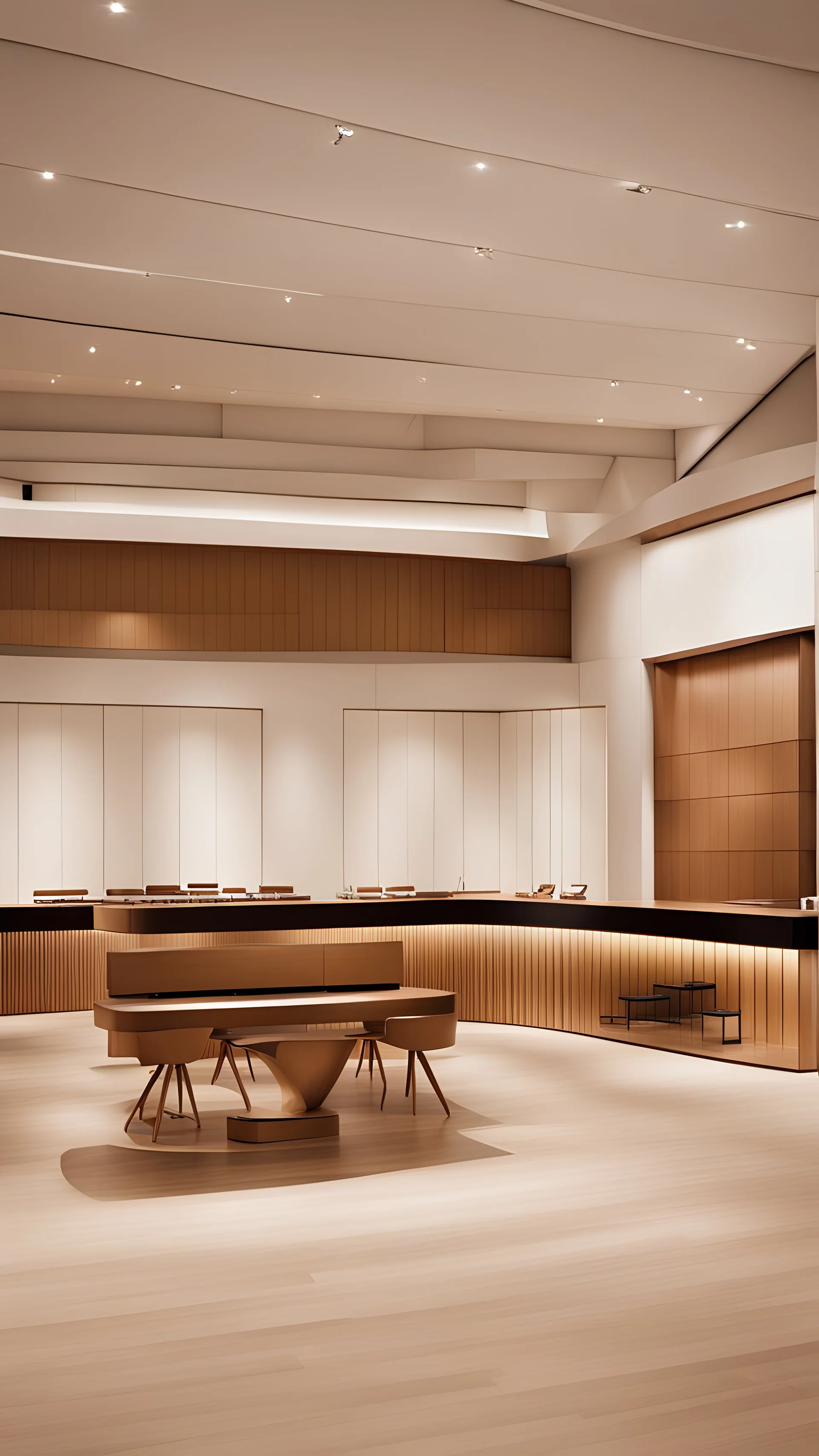 Louis Vuitton store rehearsal rooms