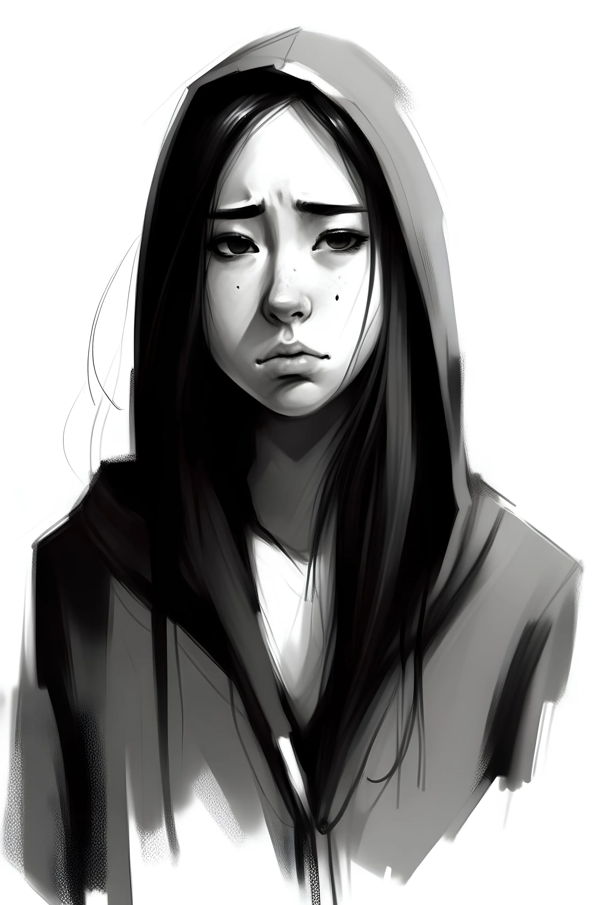 sad person