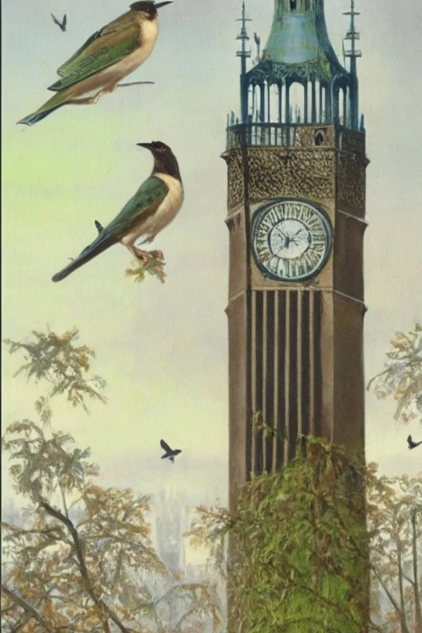 audubon paintings london tower