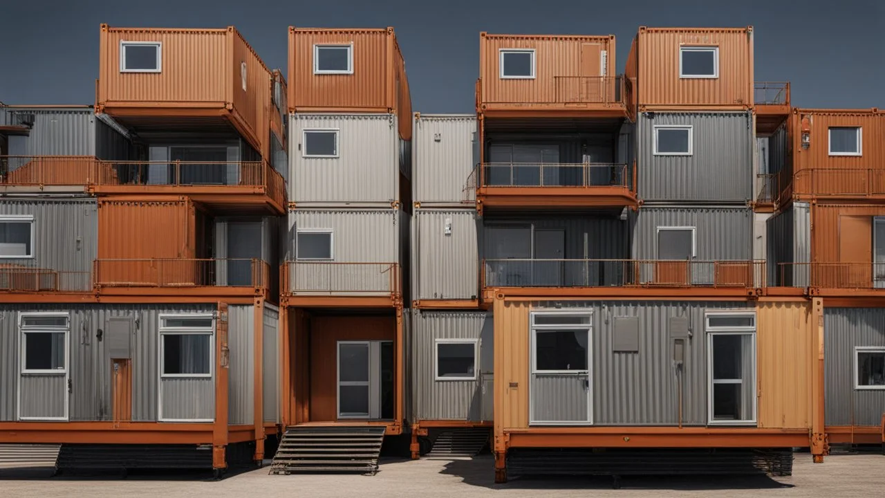 maisons d'architecte containers modernes