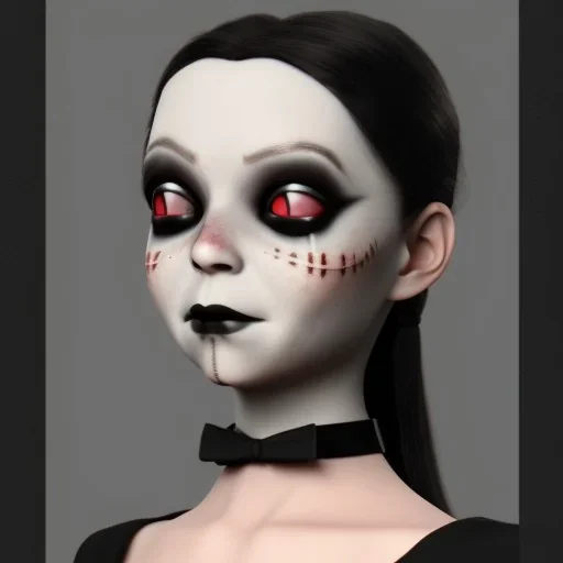 wednesday addams, wednesday addams hair, wednesday make up, wesnesday addams, gothic, black dress cinematic