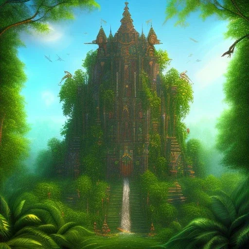 Jungle temple