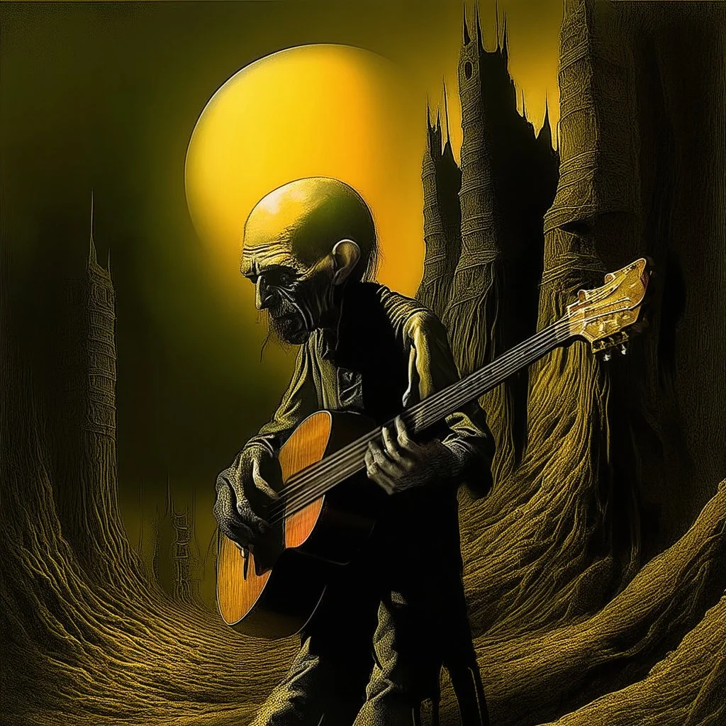 PLAYING GUITAR