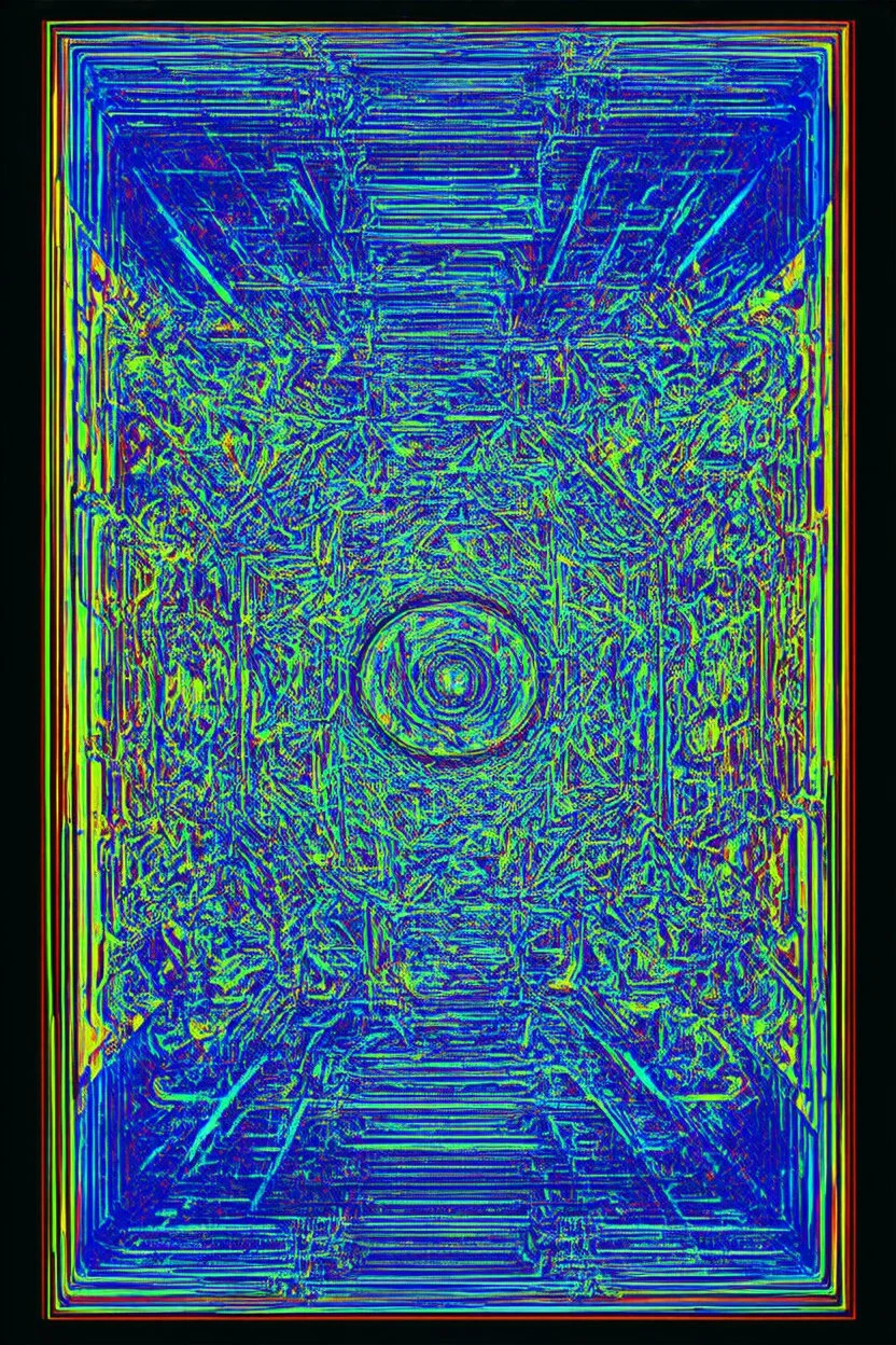 quantum restructuring; neo-surrealistic optical art