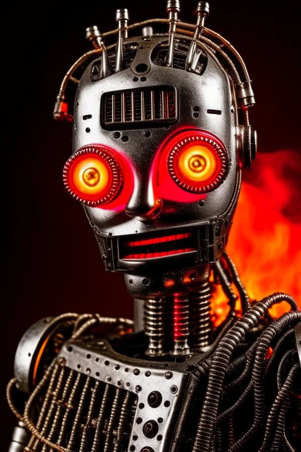 Firestarter, radio host, metal music, robot, you know what I mean?