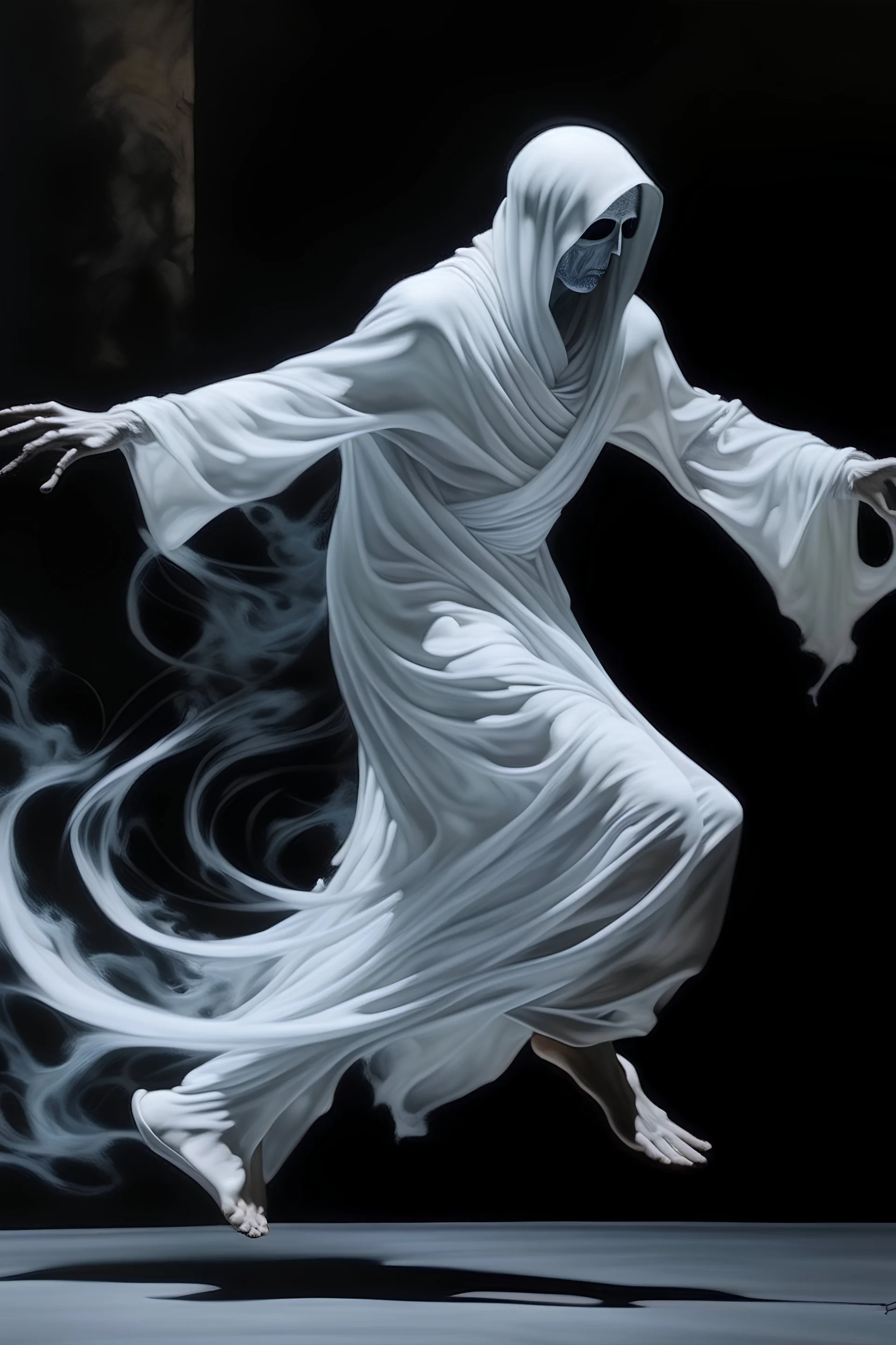 GHOST BY JOHN MCCAFEE DANCING STYLE OF HIROKU OGAI