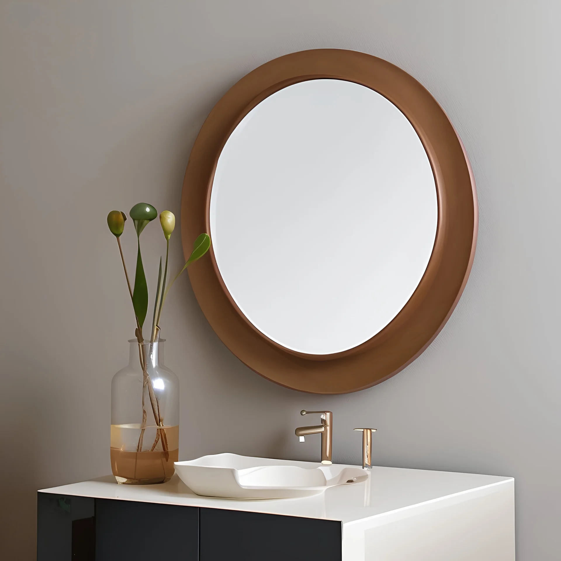 Mirror without display