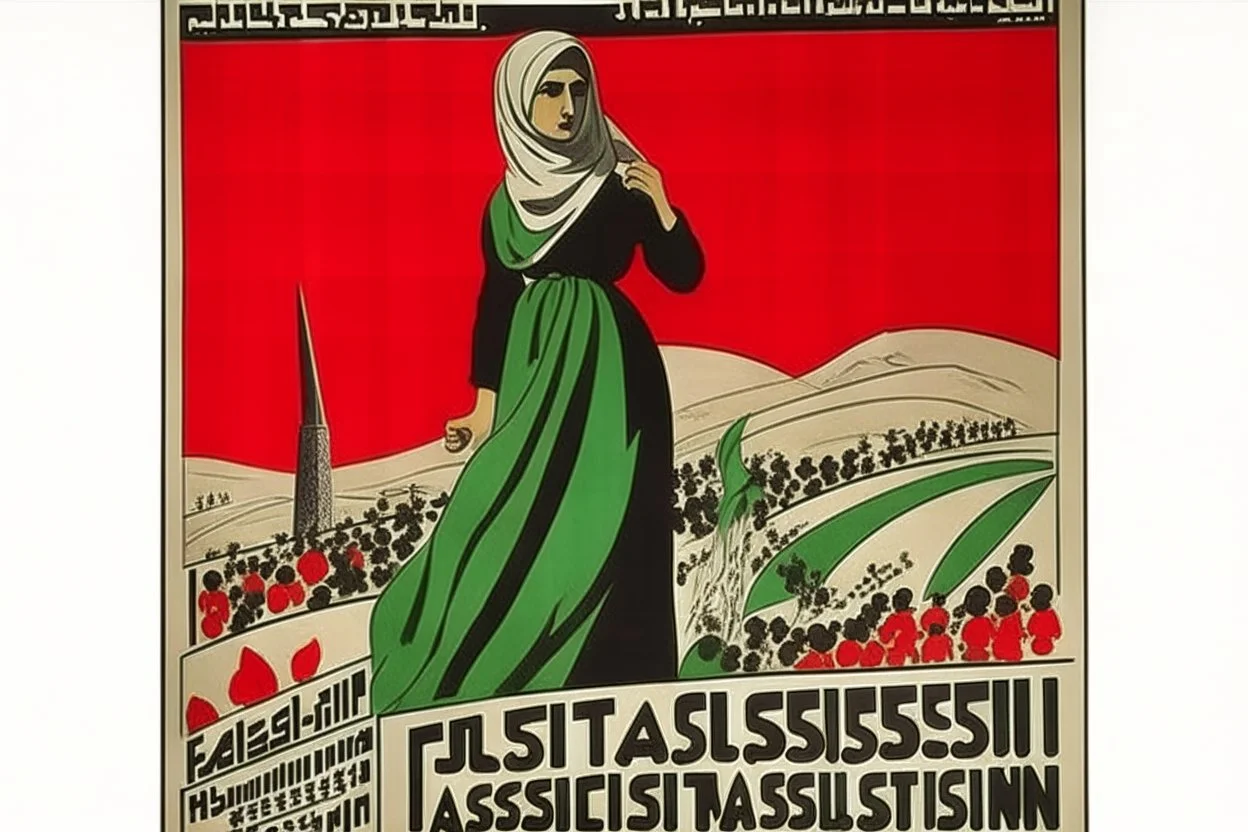 poster for palestine resistance