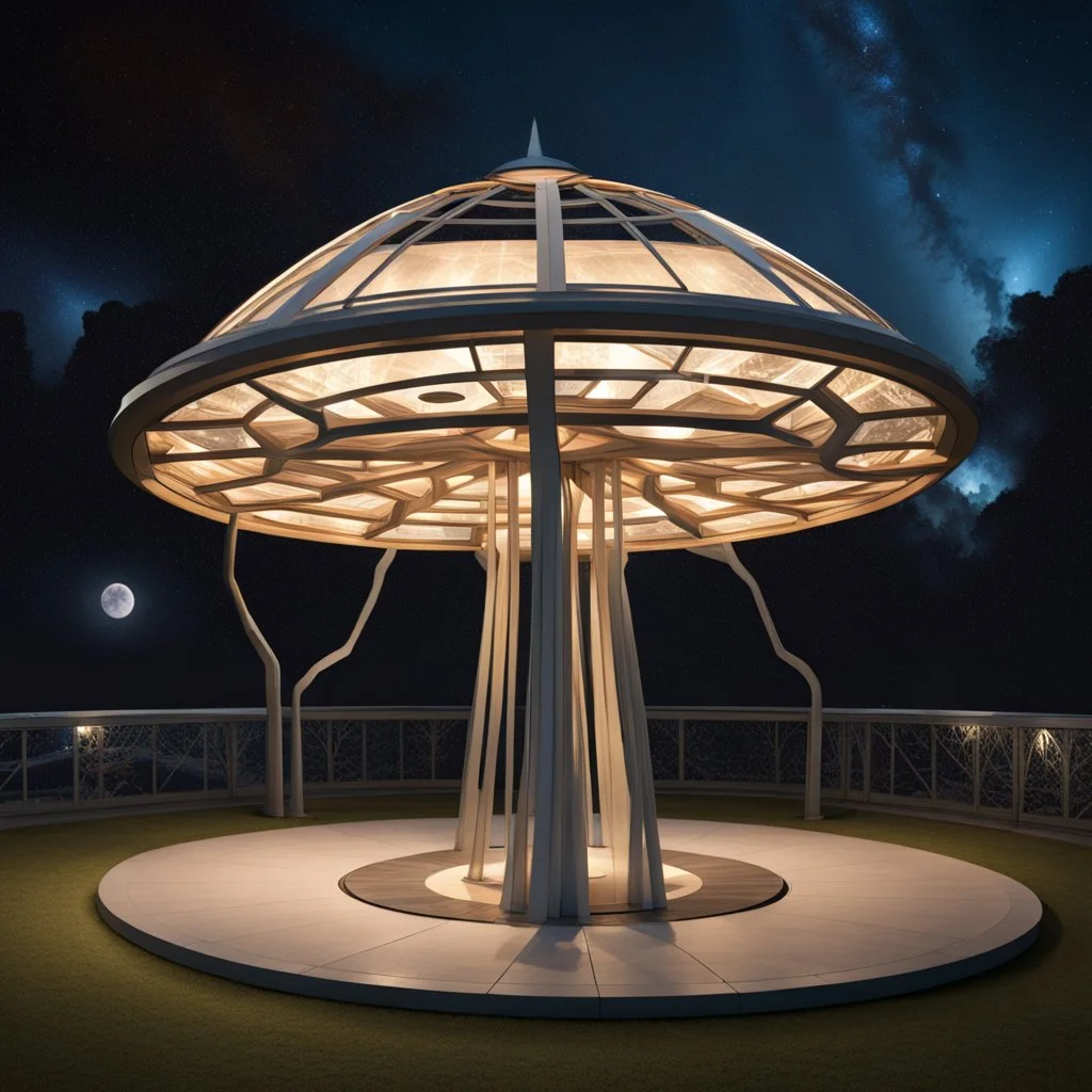 An orbiting gazebo.