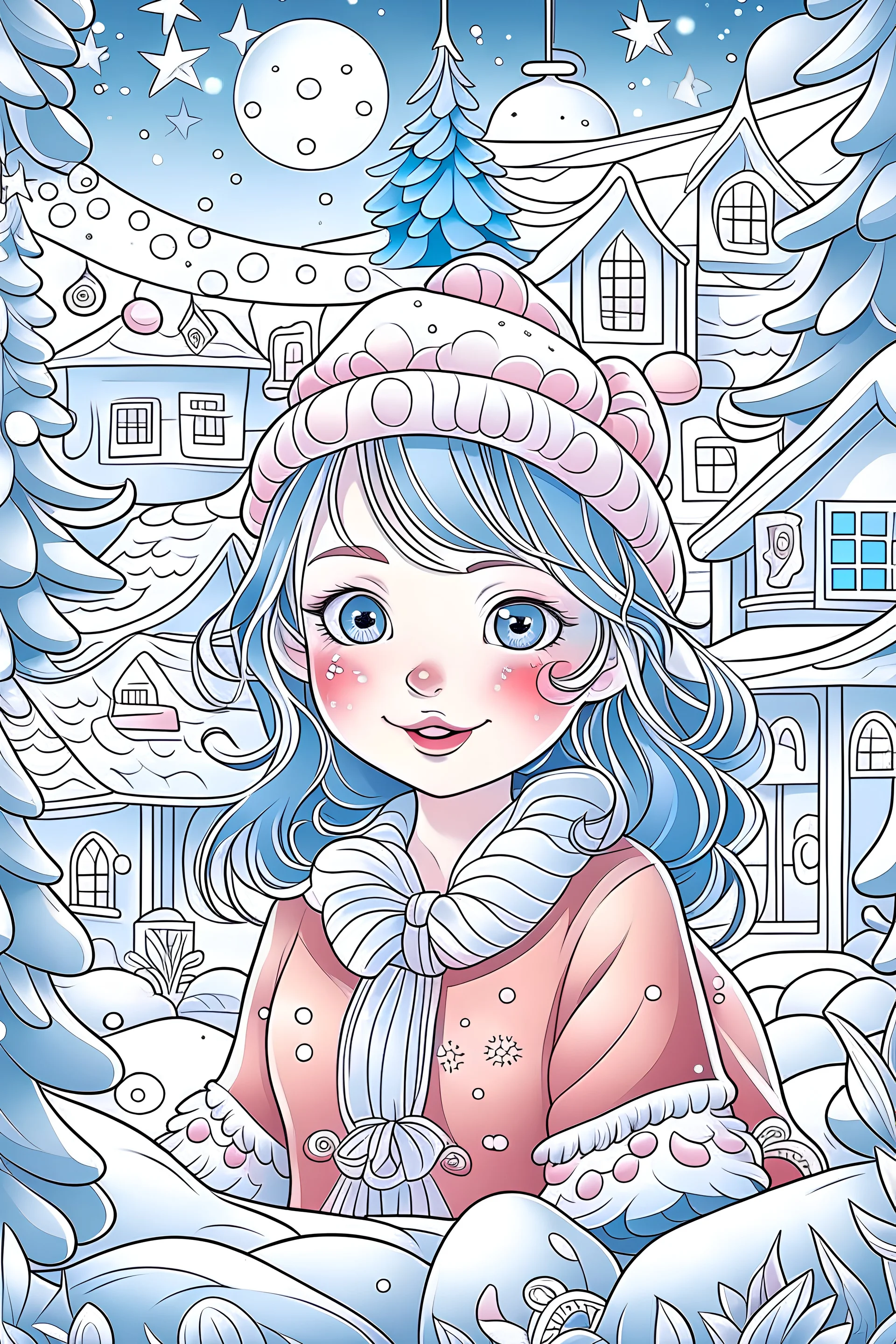 christmas coloring page