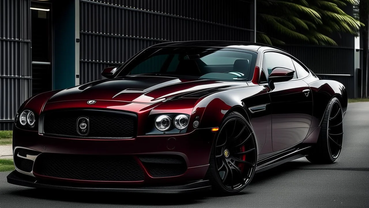 Cross between a Bentley and a dodge Challenger
