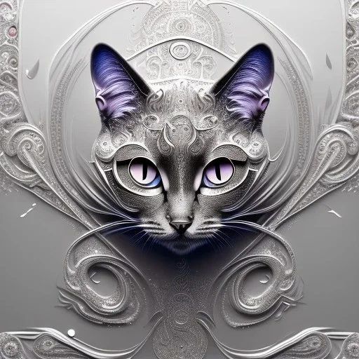 3d cute cats, beautiful rich, detailed yin and yang symbol, shiny, intricate, gorgeous, ultrafine detail, hyperrealism, trending , sharp focus, intricate details, highly detailed, glowing, glitter, complementary colours