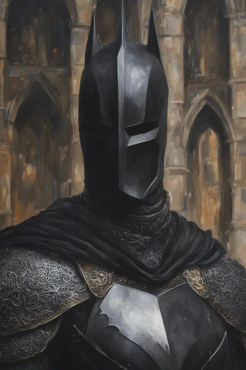 medium shot, dark knight medieval, details, 8k, oil painting