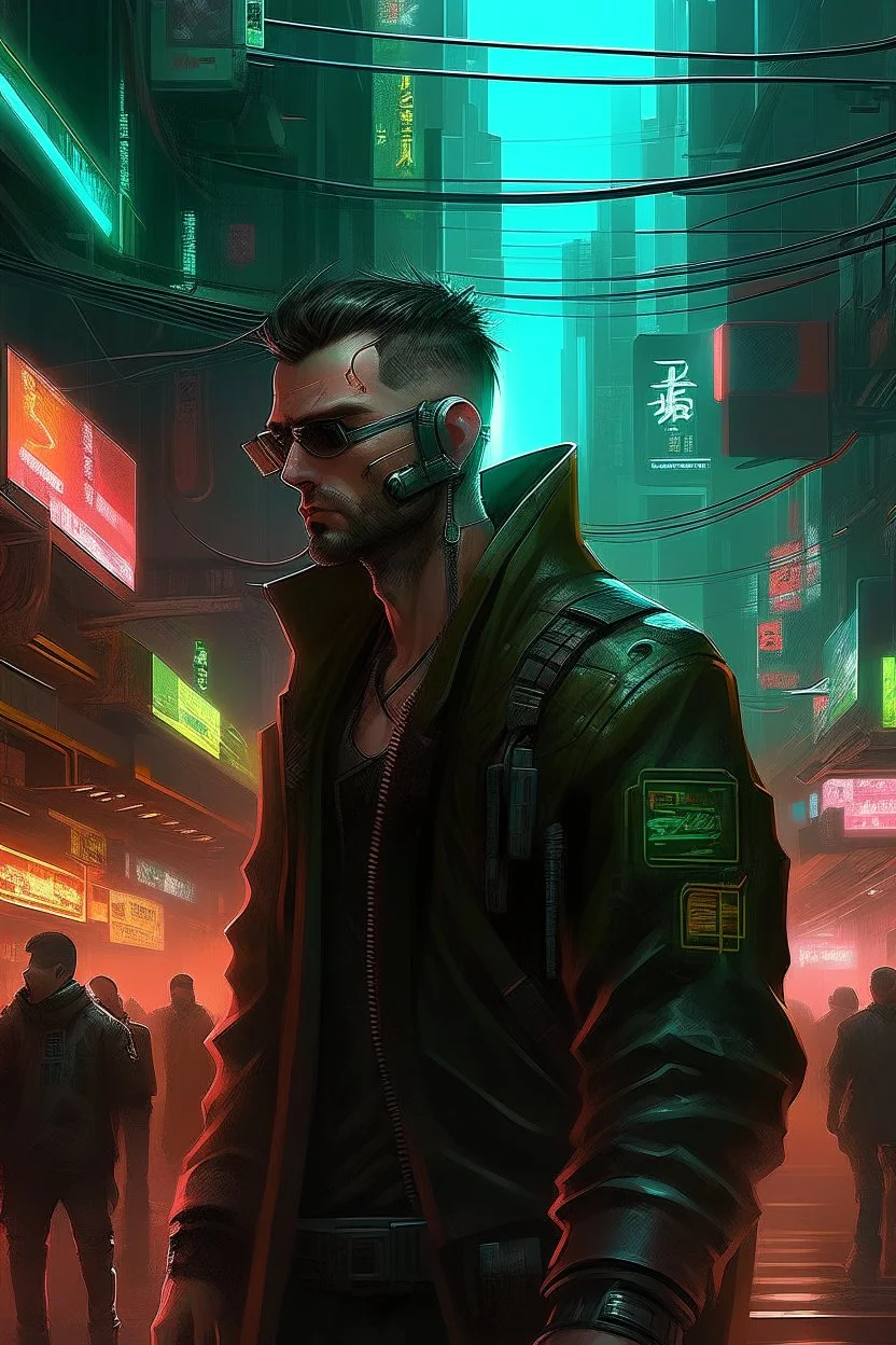 Cyberpunk Leonaro di Capri