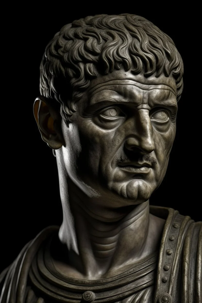 portrait roman mark antony dark