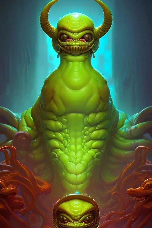 Slime alien, rich deep colors masterpiece, sMartin Wittfooth, Warcraft,Luigi Spano, Mandy Jurgens, sirina French, stellar photography, Photorealism,