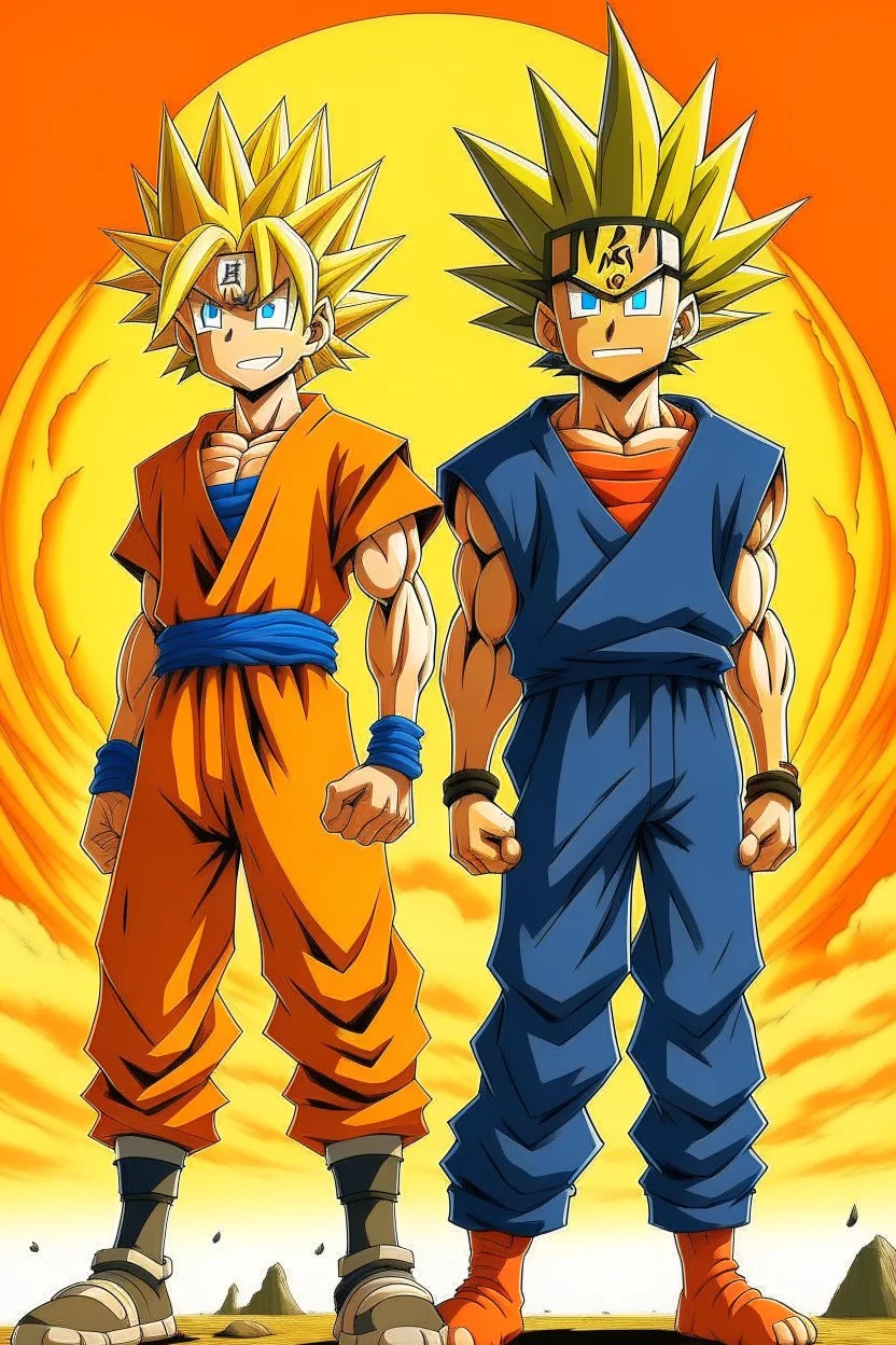 Goku and naruto