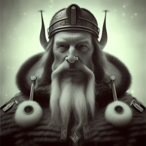 A viking with muscles and sharp blaids, scary, steam punk, realistic, made in octane, cinematic, ultra-realistic, extremely detailed octane rendering, 8K, VRAY Super Real ar 2:3, dof photorealistic futuristic 50mm lens hard lighting dark gray tintype photograph, realistic lighting, sepia color