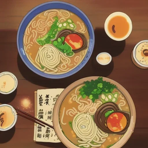 ramen with beer drink