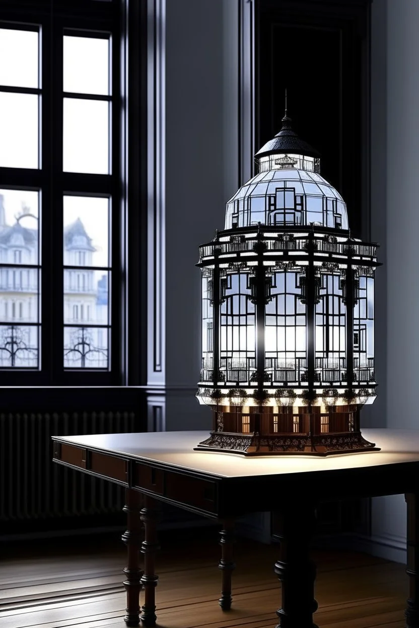 gaming table lamp inspired by palace, modern design,