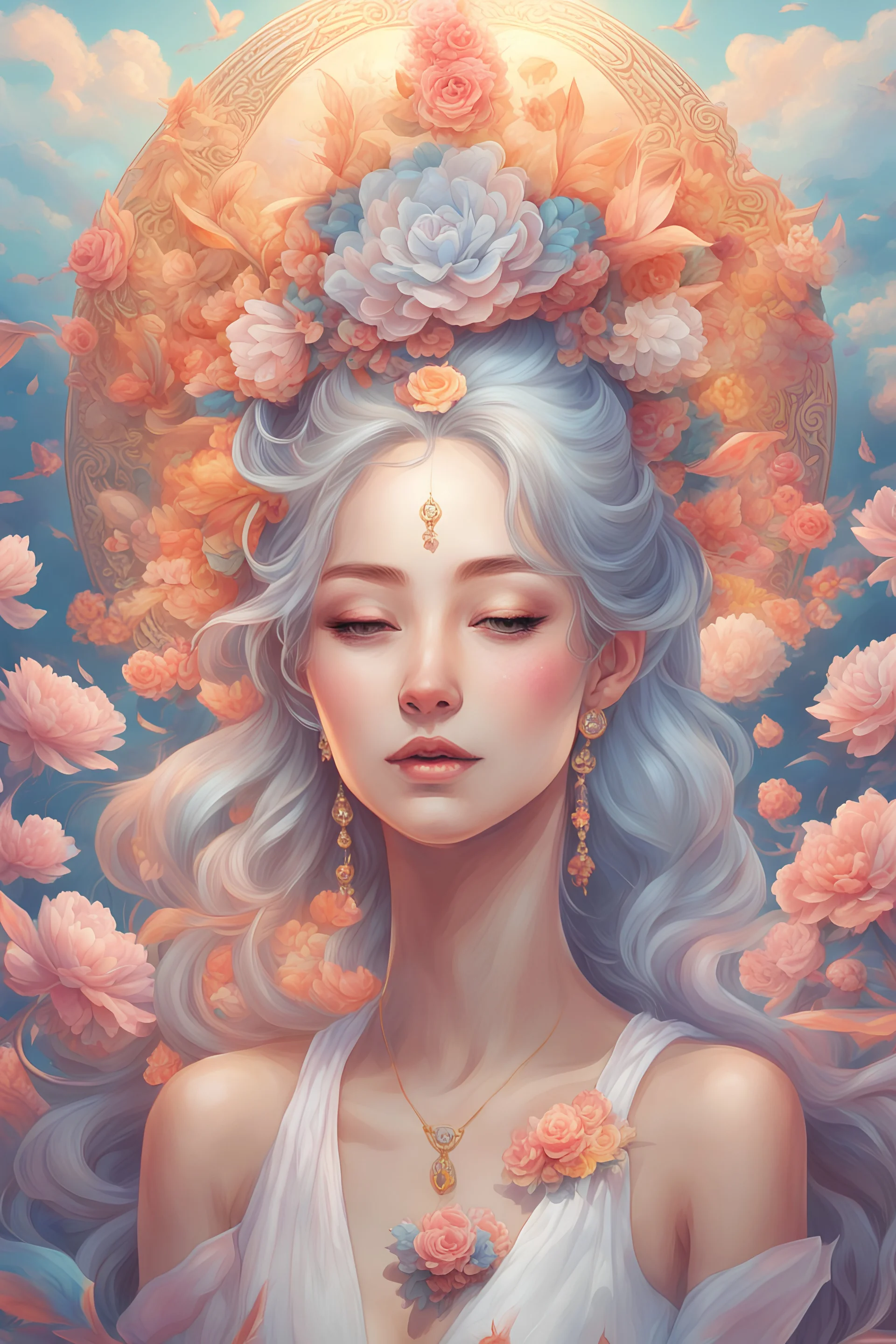 NFT peaceful mind peace of mind not to worry My lady's happiness NFT