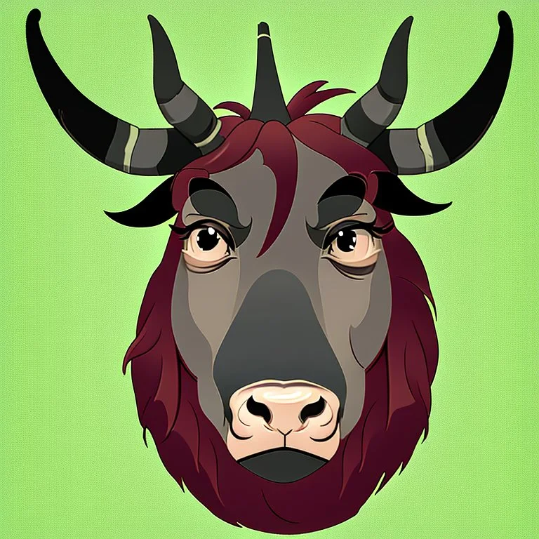 A giddy gnu. Logo