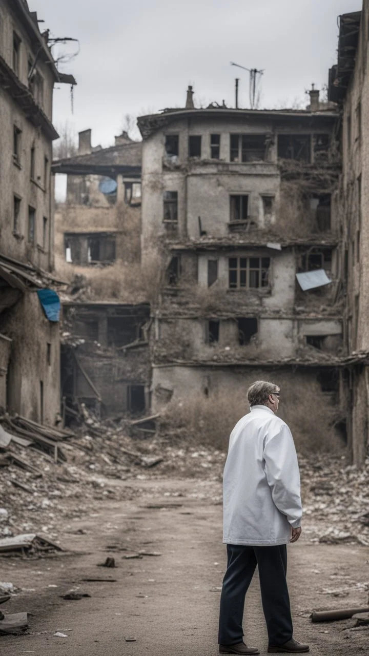 bill gates in ukraine ghost town