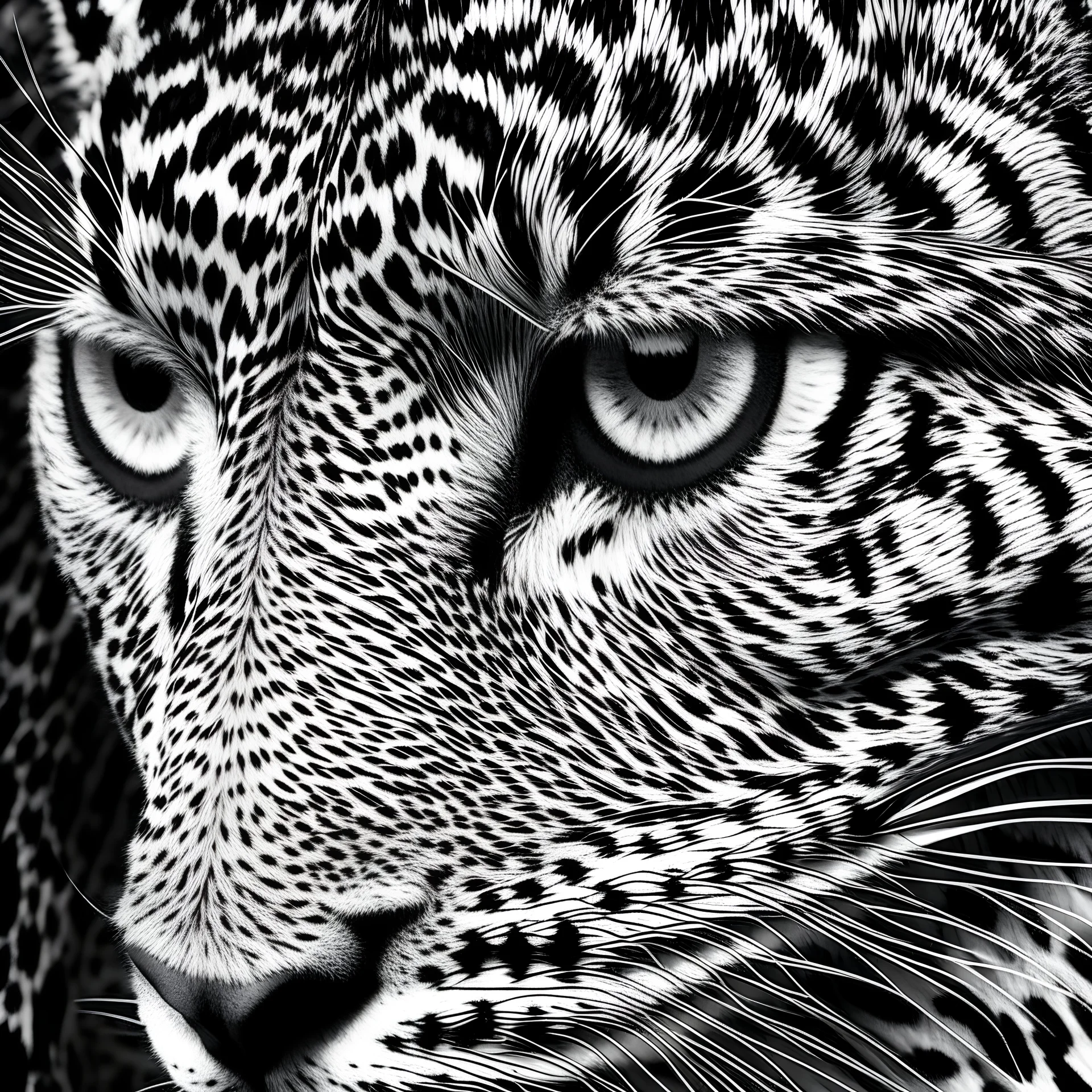 B&W animal infinity pattern, real, texture,fashion, not animal, no face,