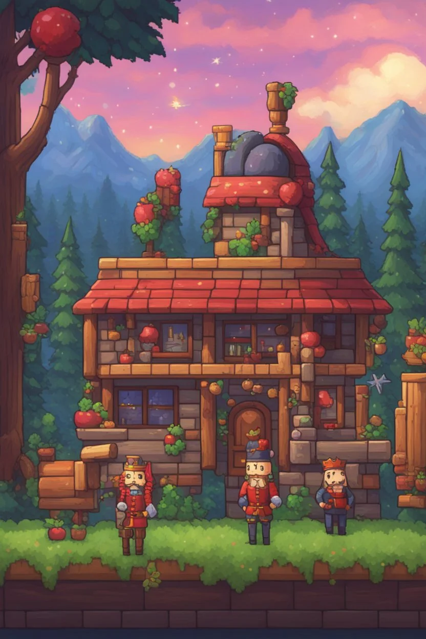 Nutcracker, stardew, valley style