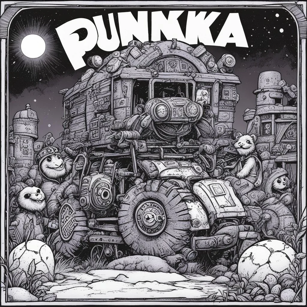 Punka Moxie by Kevin Eastman and Peter Laird