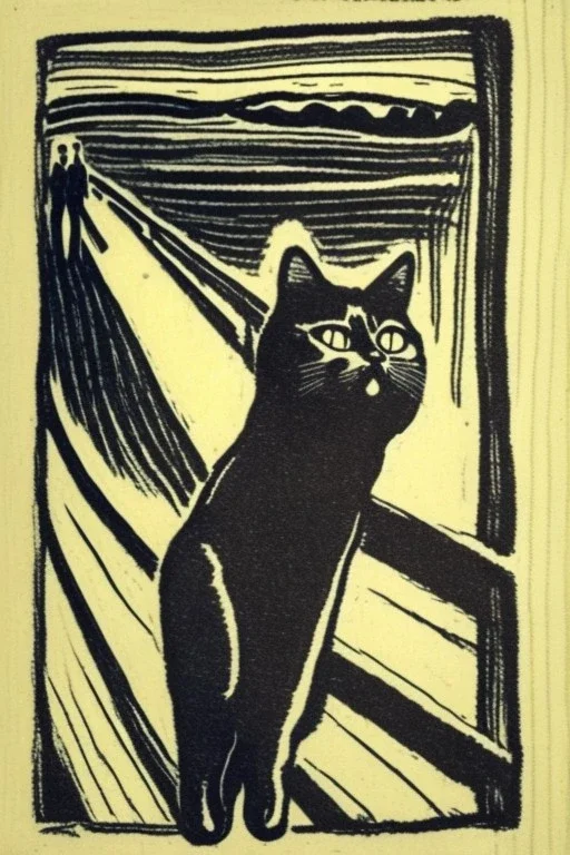 Katze Edvard Munch Der Schrei