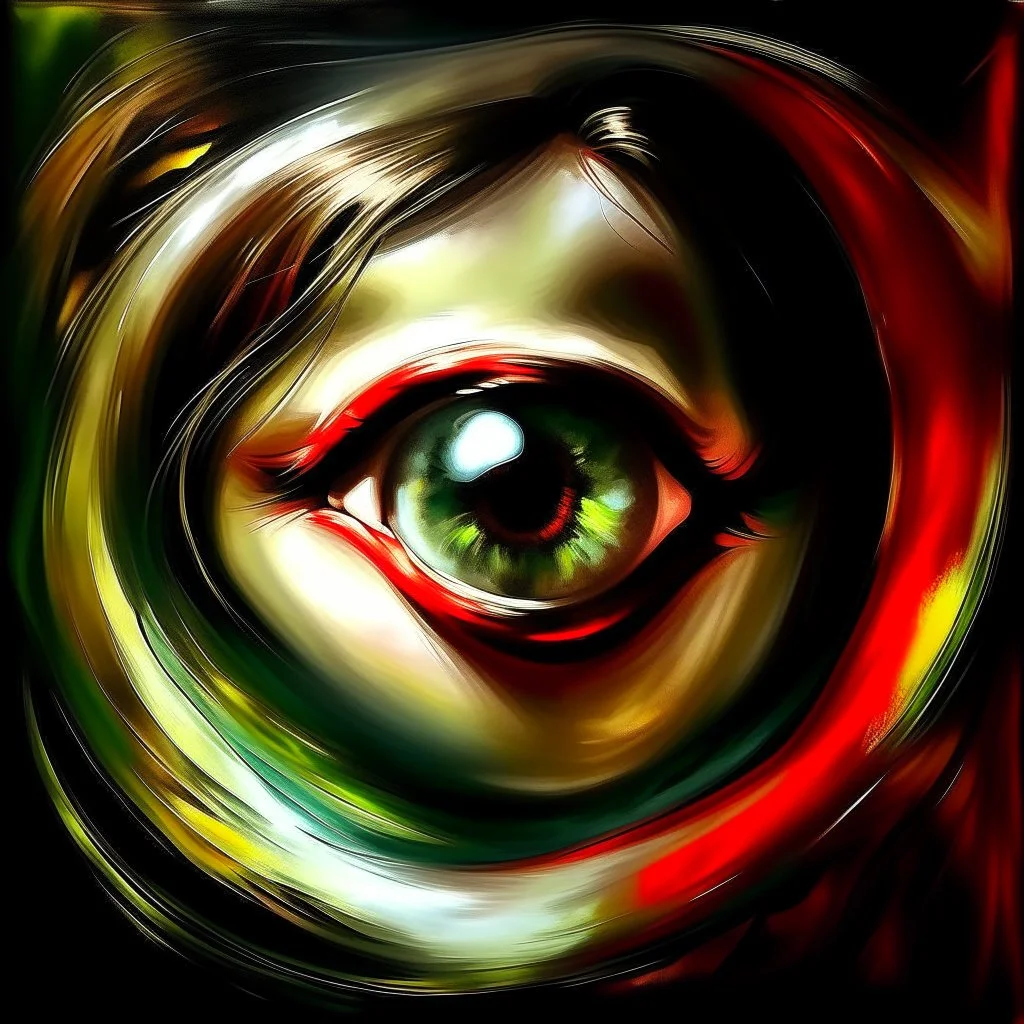 Oil painting.