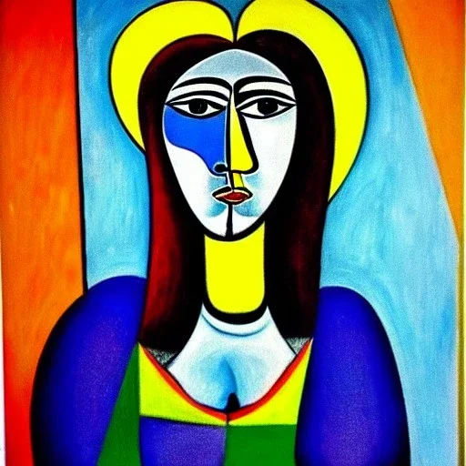 portrait of a woman picasso style