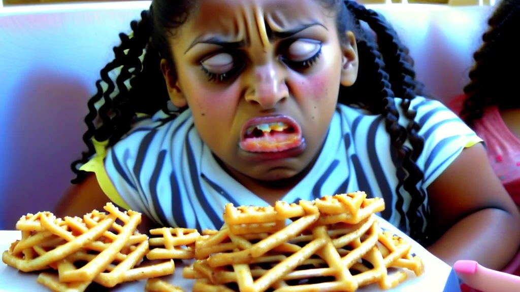 fatima upset about her waffle fries