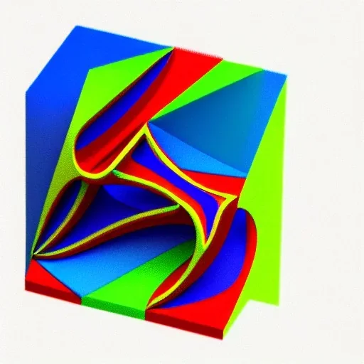 three-dimensional abstraction