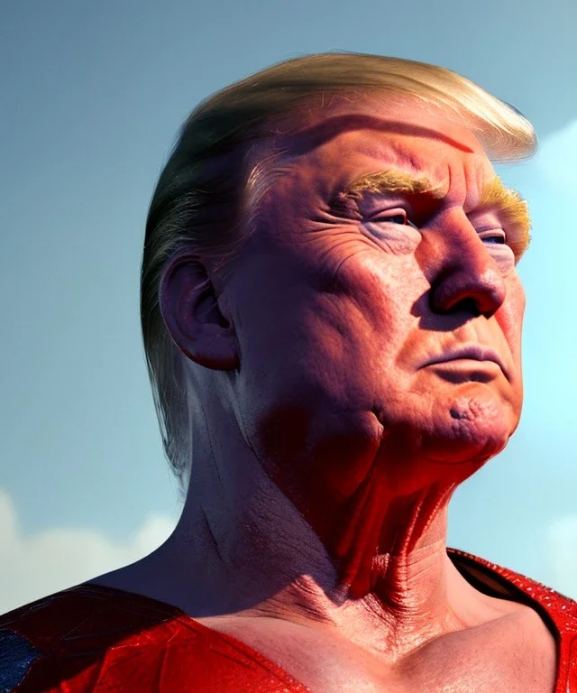 Photo realistic, Wrestler Donald trump, wrestling, American shot, sweat, blood, red breeches, suspenders, retro style, 80s, hot ambient, photo studio, vibrant color, gradient, highly detailed, art stations, concept art, smooth, unreal engine 5, god rays, ray tracing, RTX, lumen lighting, ultra detail, volumetric lighting, 3d, finely drawn, high definition, high resolution.