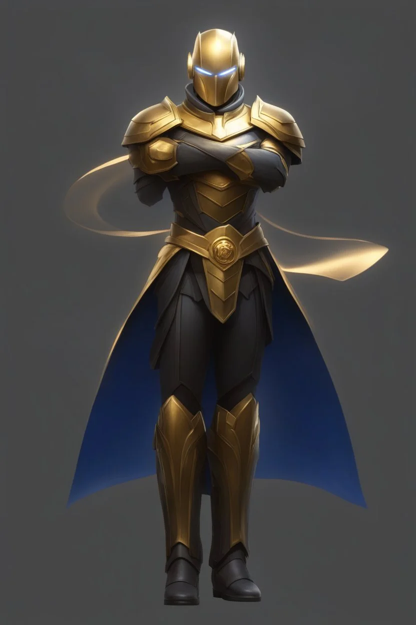 Golden Warforged, Heavenly Angel, Sorcerer Supreme, Cloak, , Humanoid.