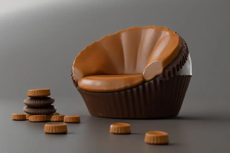 Reese's Peanut butter cup armchair