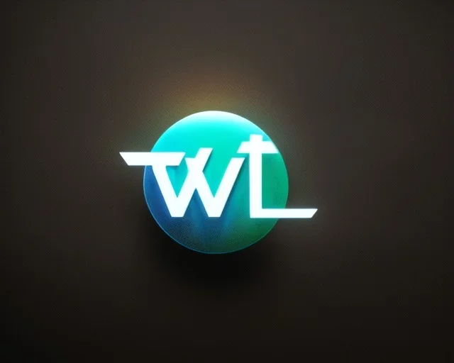 logo with the name wstudiof very futuristic with high definition with a very pleasant and striking harmony