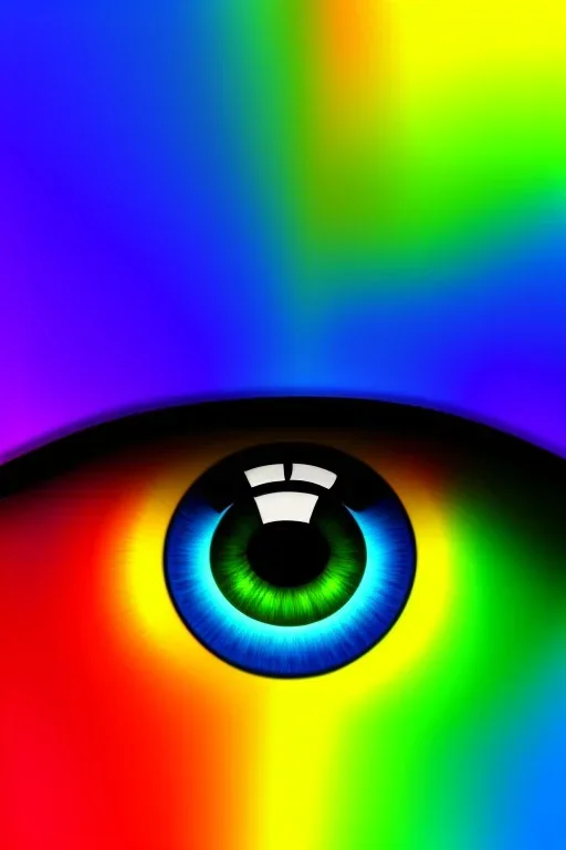 rainbow eyes