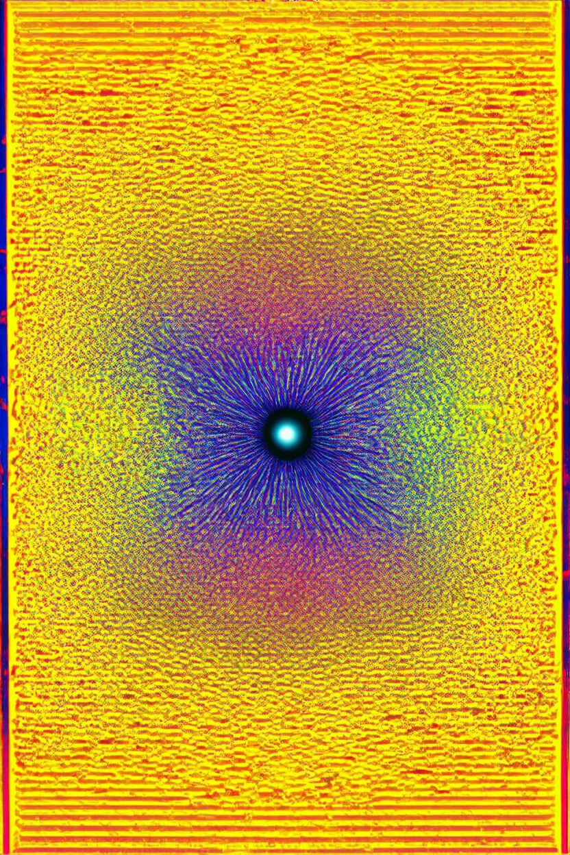 should I cool it or should I blow; neo-surrealistic optical art