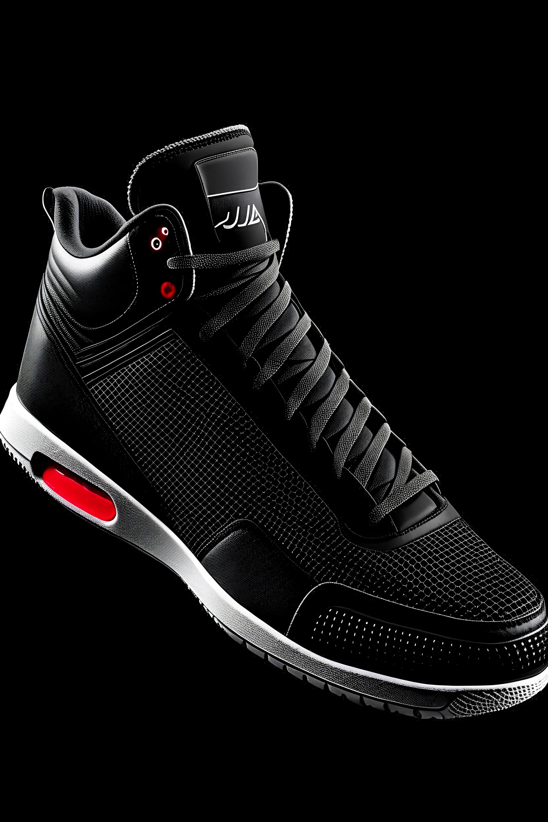 Tinker Hatfield Peter Moore basketball skateboarding sneakers design combination of ballistic mesh and patent leather on the upper, an outsole with both solid and translucent rubbers, and a carbon fiber torsional plate. Jordan style new design sneakers tinker Hatfield prow,,