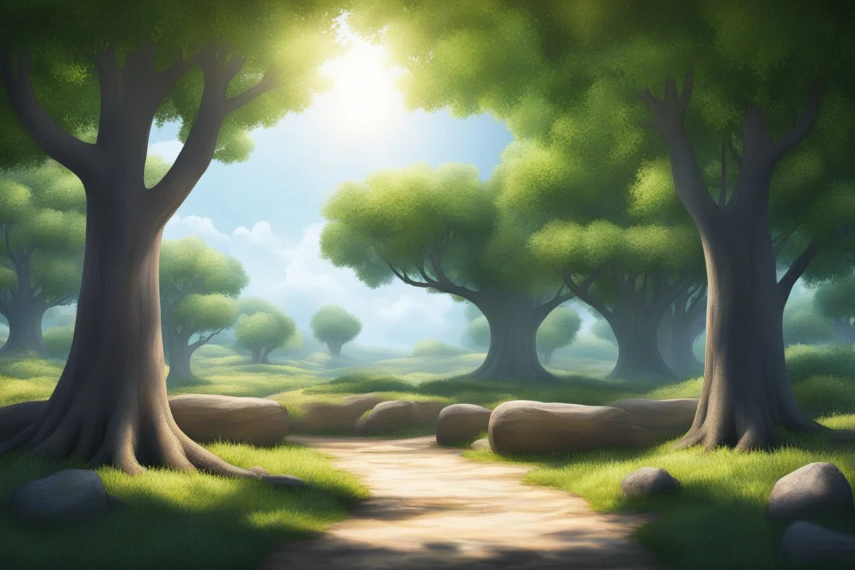 evershine, A place of rest, trees