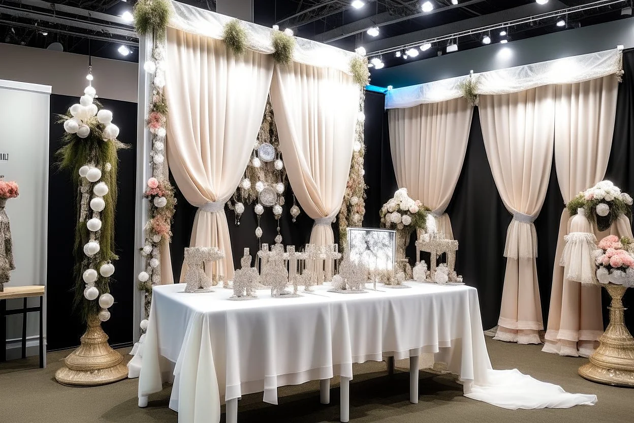 Elevation wedding accessories booth 2d