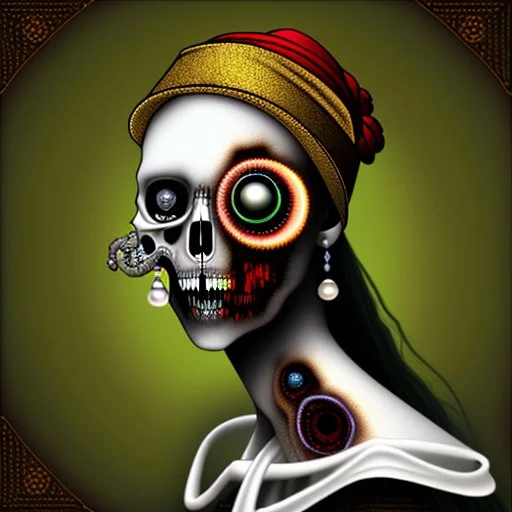 Zombie With a Pearl Earring